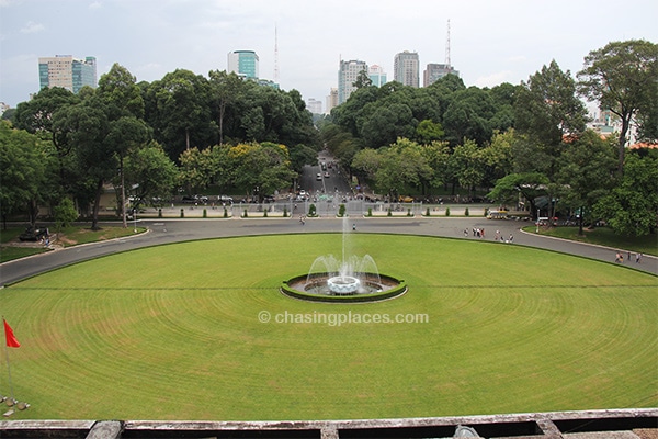  The view from Reunification Palace, Ho Chi Minh
