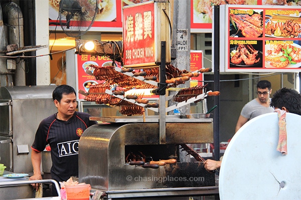 Street food galore along Jalan Alor