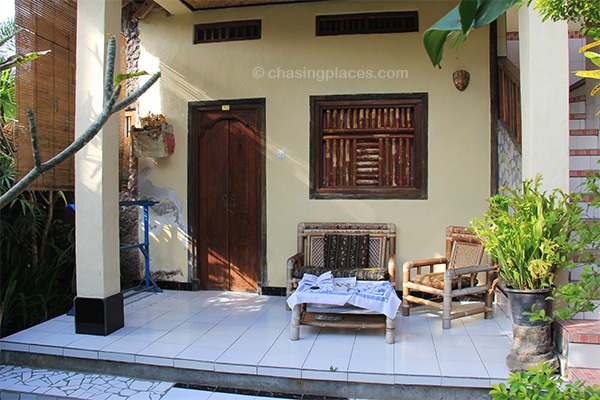 Many of the guesthouses in Ubud are surrounded by green lungs