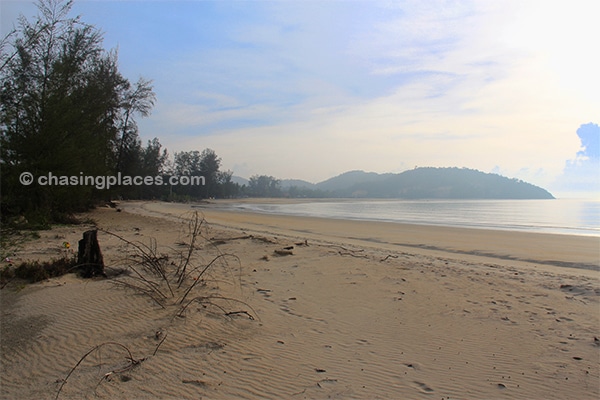 Cherating Beach in the early morning