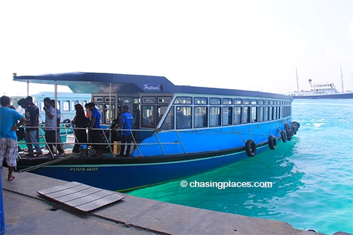 Be sure to look into transport options before you arrive in the Maldives