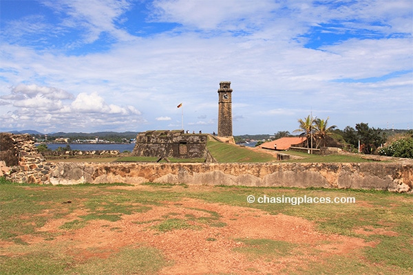Fort Galle in the late afternoon