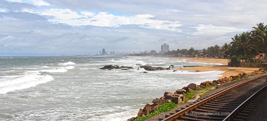 The coastal views are stunning after you pass Colombo