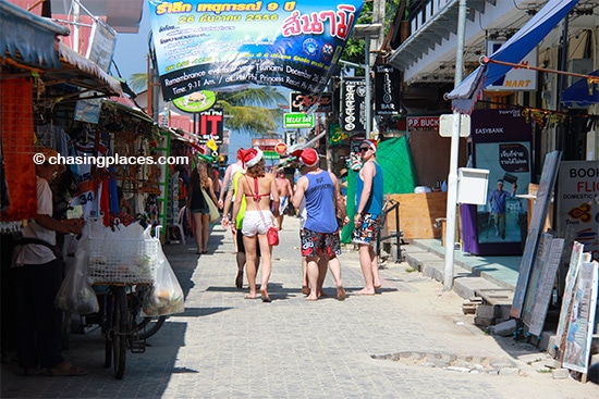 You might even find Santa Clause on Koh Phi Phi