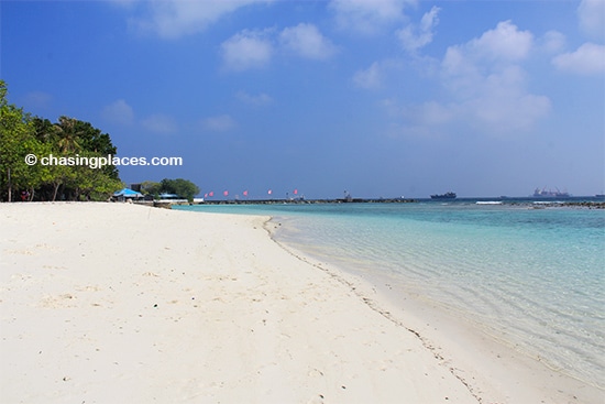 Who would have thought that such pristine beaches were so close to the capital city