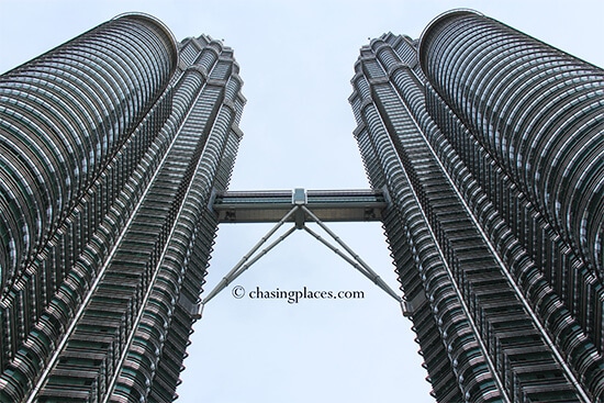 A view of the Petronas Towers