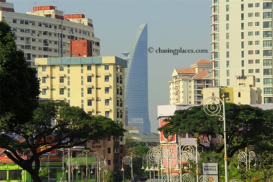 Modernity overlooking Little India, Kuala Lumpur