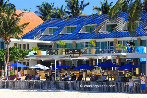 White Beach has a healthy selection of new resorts to choose from.