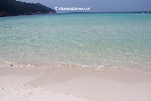 The Taaras Beach & Spa Resort is blessed with spectacular clear water.