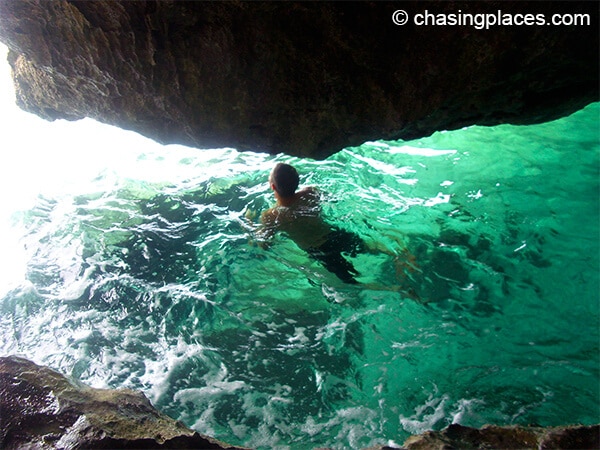 Take a dip during your tour around Boracay.