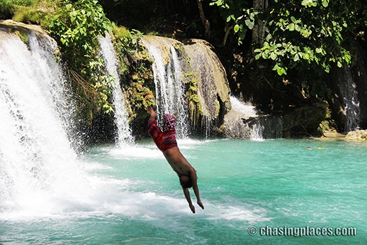 Places to Visit: Travel Information on Cambugahay Falls, Siquijor Island, Philippines 