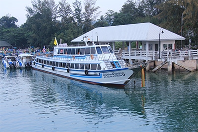 The pier outside of Ao Nang