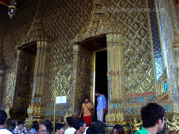 Inside the palace grounds