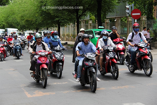 Mto action in Ho Chi Minh