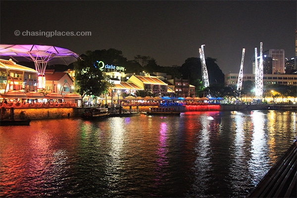 Clarke Quay is always ready to party the night away