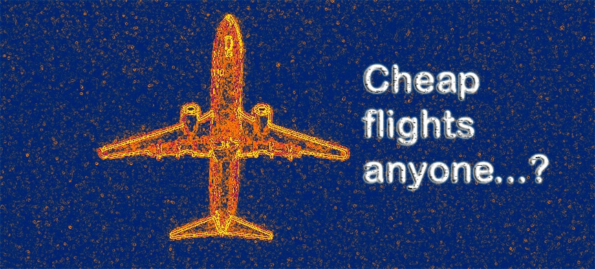 Chasing Places Slider: Ways to Getting Cheap Flights