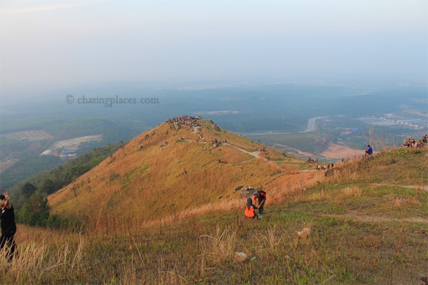 Broga Hill with a view beyond