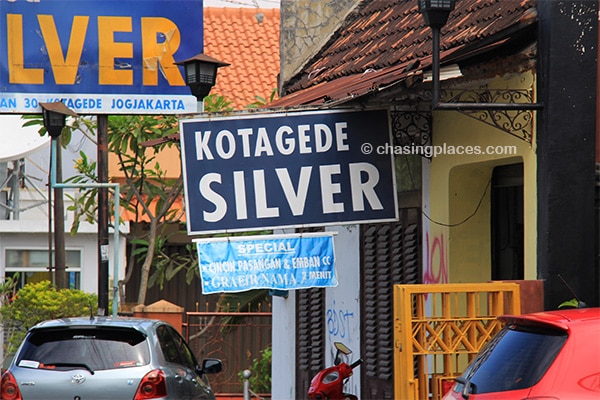 There is no shortage of silver in Kota Gede. Get ready toexplore.