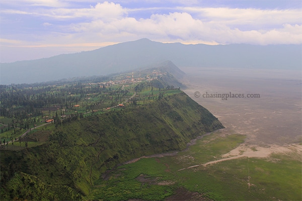 The landscape around Mount Bromo is simply breathtaking