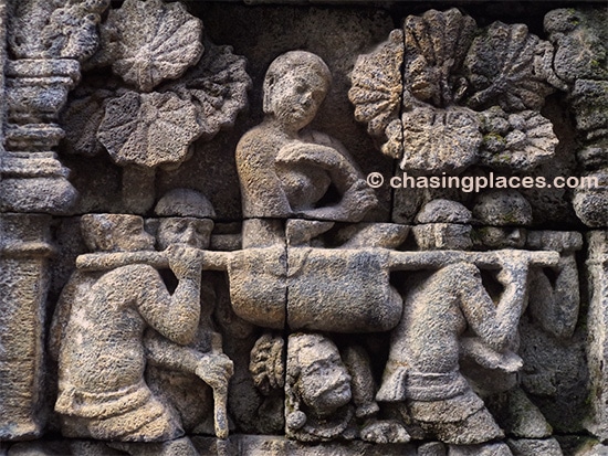 The intricate designs at Borobudur are simply astounding.