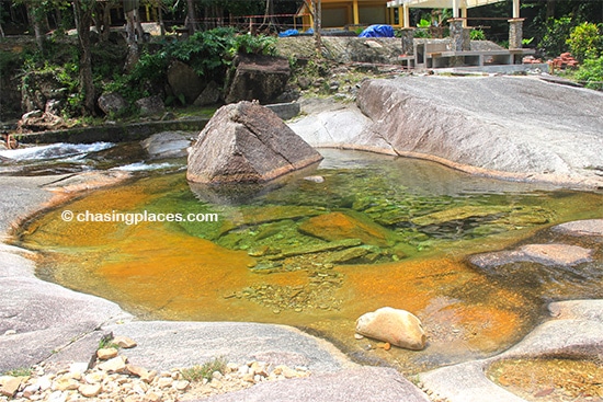 Enjoy a pool all to yourself at Seven Wells in Langkawi