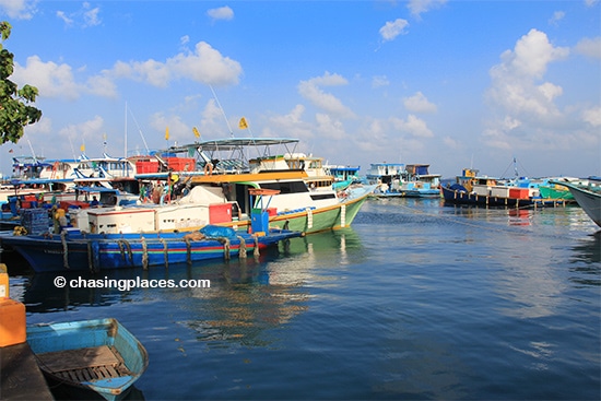 A walk along the water is always a great idea while in Male