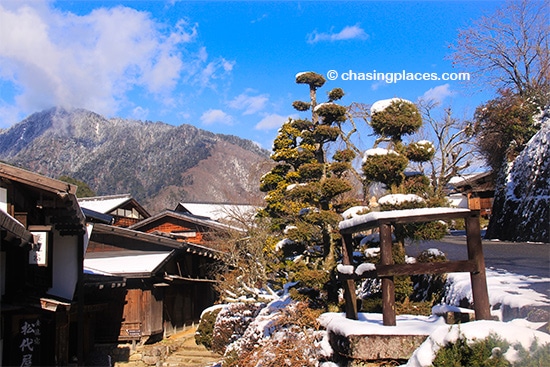 Be prepared for meticulously maintained gardens in Tsumago