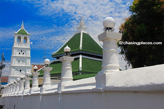 Kampung Kling Mosque in the heart of Melaka