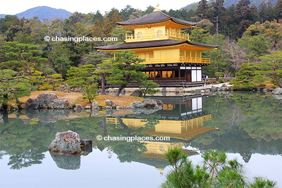 The ever impressive Kinkaku ji Temple in Kyoto, Japan