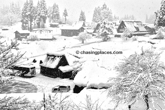 Ainokura battling a massive winter snowfall