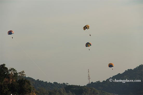 Drift above Pantai Cenang, Langkawi, Malaysia