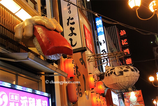 Quirky Dotonbori, Osaka, Japan