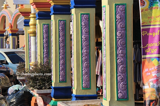 Roadside designs, Little India, Kuala Lumpur