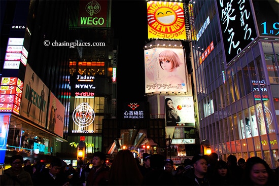 Sensory overload, Dotonbori, Osaka, Japan