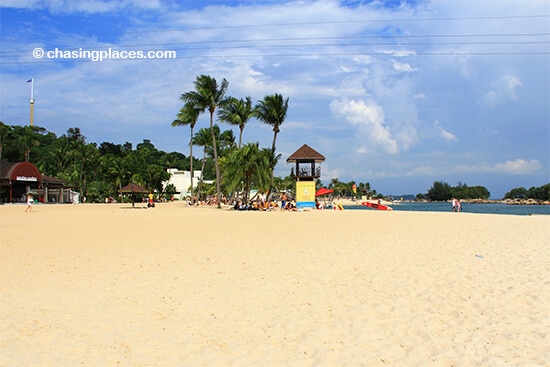 Siloso Beach, Sentosa Island, Singapore