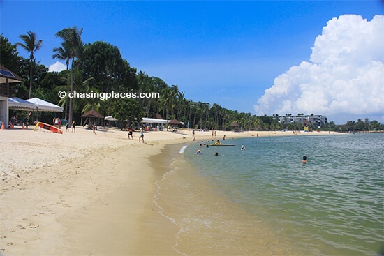 Tanjong Beach during a public holiday