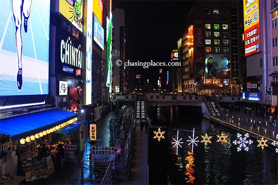 The Dotombori-gawa, Osaka, Japan-