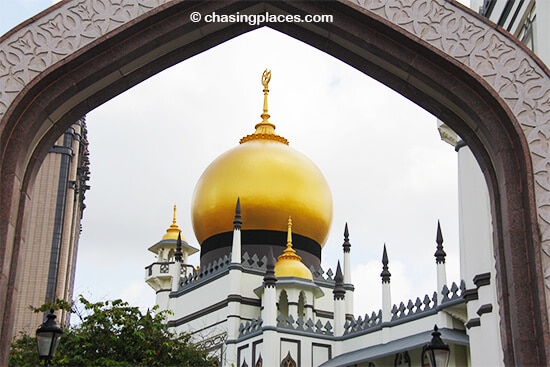 The Sultan's Mosque, Kampung Glam, Singapore