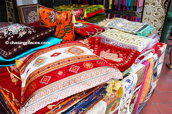 Vibrant colours, Arab Street, Singapore