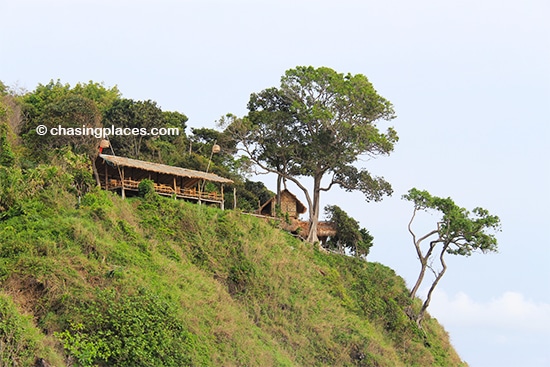 A scenic viewpoint restaurant overlooking Kantiang Bay