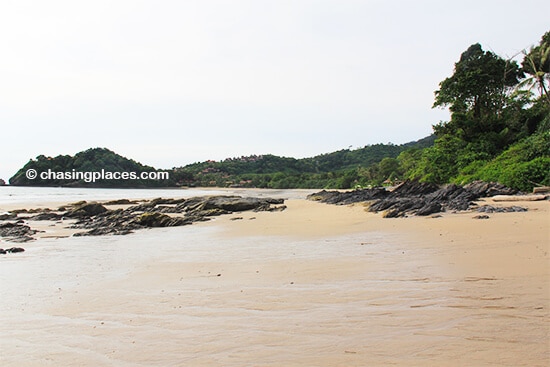 Kantiang Bay during the late afternoon