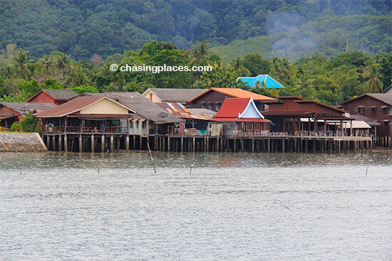 Some of the stilt homes, Old Lanta