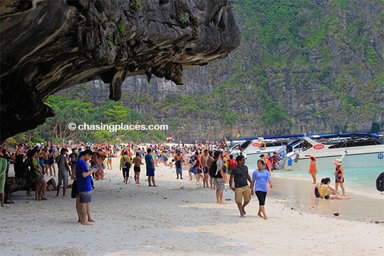 The Beach at Maya Bay, Koh Phi Phi Leh