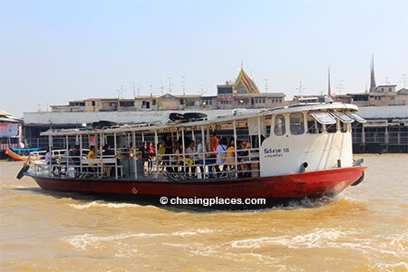 The Wat Pho Wat Arun Ferry