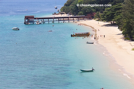 Once your boat arrives at Pulau Kapas head to your hotel