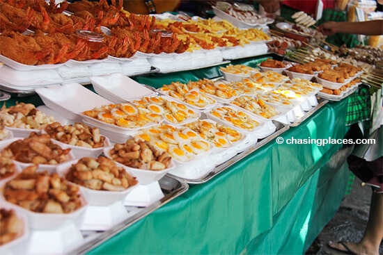 They will try to sell any kind of food at Chatuchak