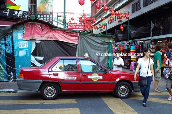 Finding a taxi driver that will actually use the meter can be a real challenge around Chinatown and KLCC