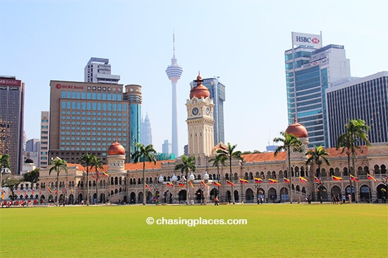 Merdeka Square during the afternoon