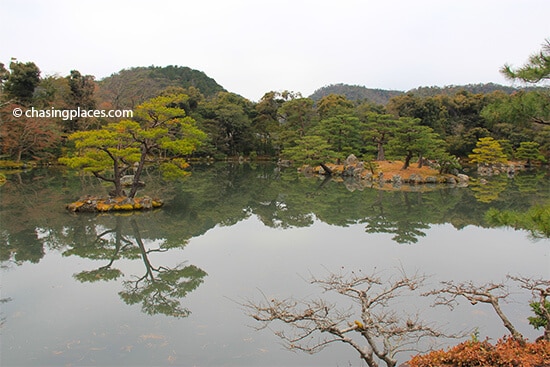 The pond area is very peaceful when you beat the tourist crowds