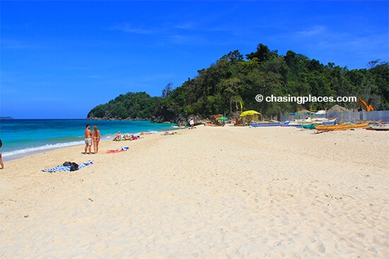 Puka Shell Beach during the late afternoon, Boracay